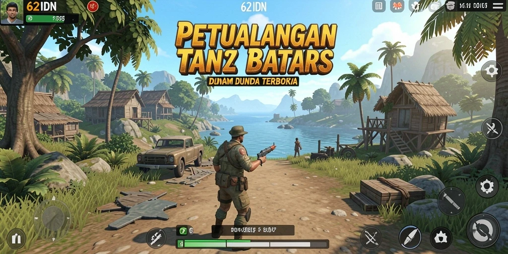 Gambar gameplay 62IDN dengan eksplorasi mendalam dan visual indah.