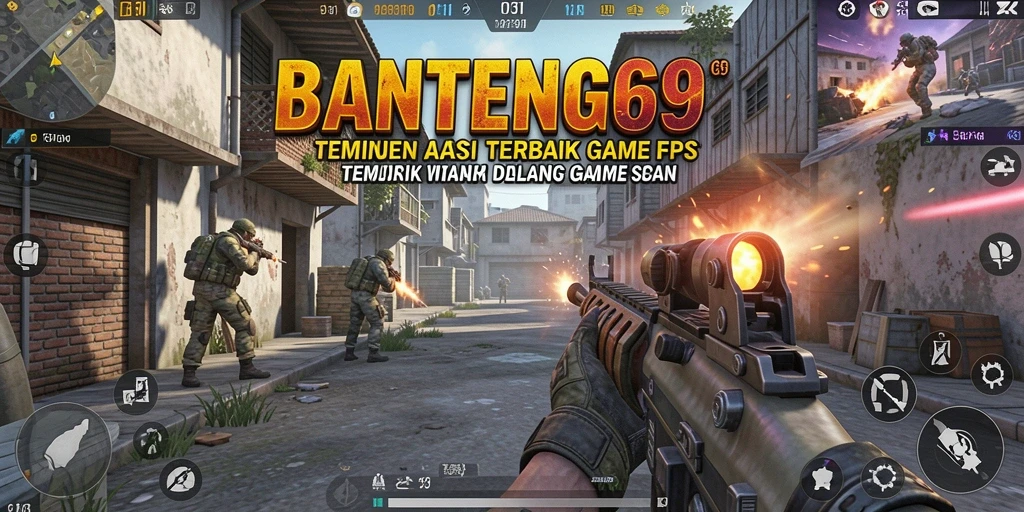 Tampilan gameplay BANTENG69 menampilkan aksi tembak-menembak yang mendebarkan.
