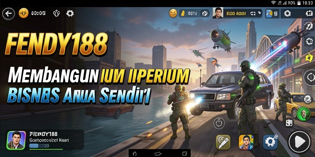 Screenshot menunjukkan gameplay FENDY188 dengan desain Tycoon yang menarik.