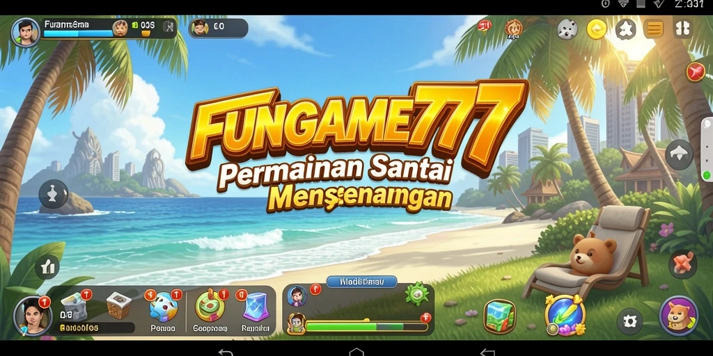 Screenshot dari gameplay FUNGAME777 yang menunjukkan keseruan permainan.