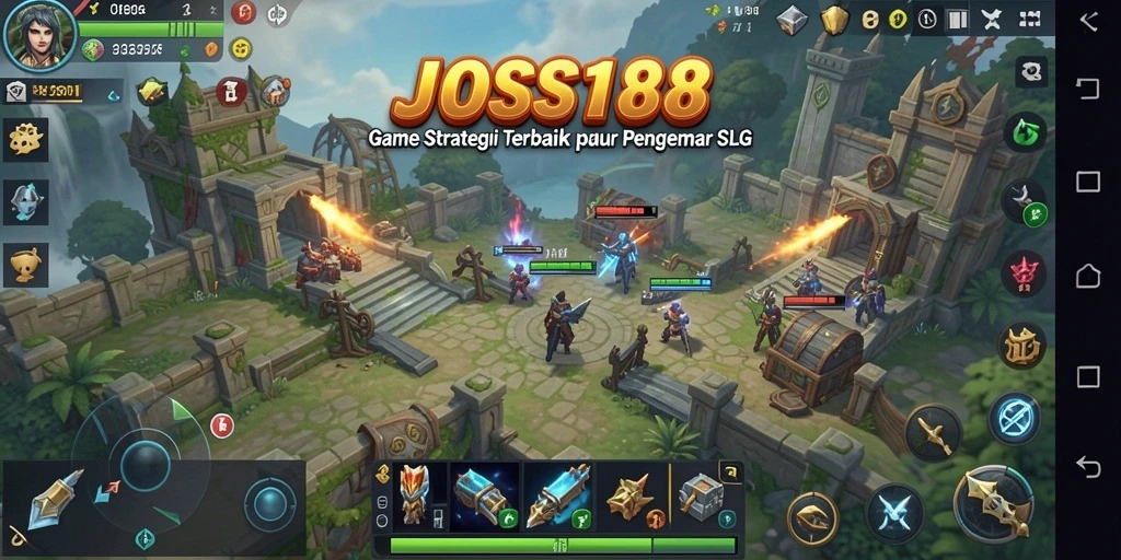 Tangkapan layar permainan JOSS188 menampilkan aksi strategi yang mendebarkan.