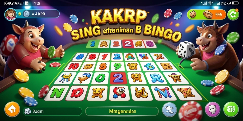 Gameplay KAKRP yang penuh warna dan seru.