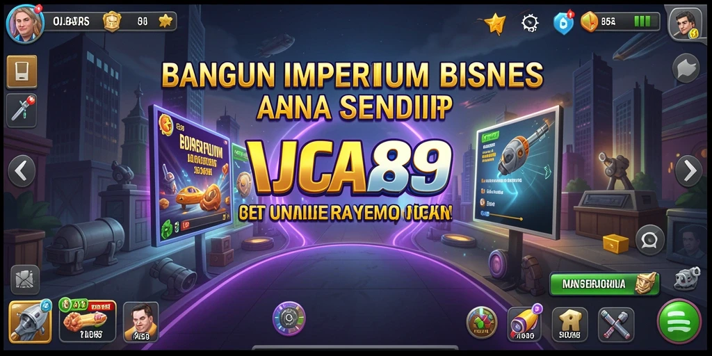 Gameplay seru di OJA89 dengan manajemen bisnis yang mendalam.