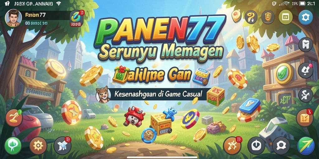 Tampilan menarik dari gameplay PANEN77 yang menghibur.