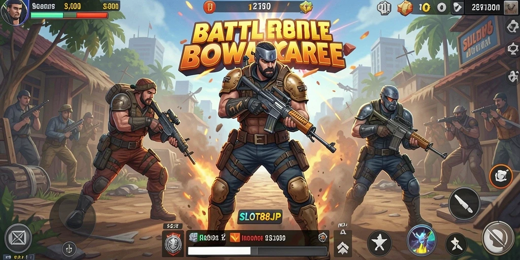 Gameplay intens dan seru dalam SLOT88JP, tantangan Battle Royale menanti!